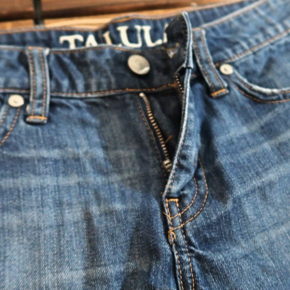 Talula Mid Rise Denim Shorts 27 - Picture 5 of 9